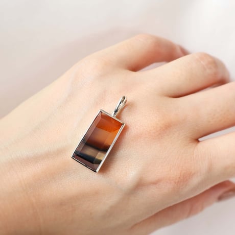 Picture Agate Necklace Top