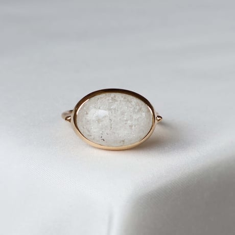 White Garden Quartz Ring