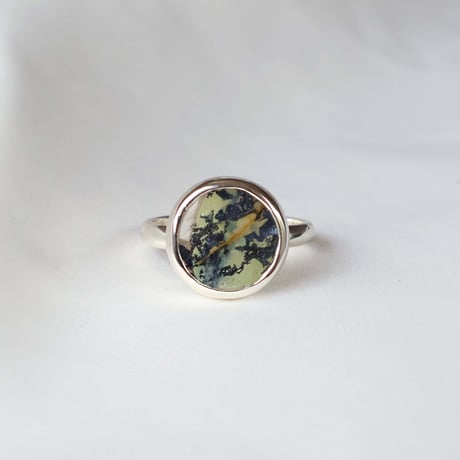 Picture Agate Ring #15