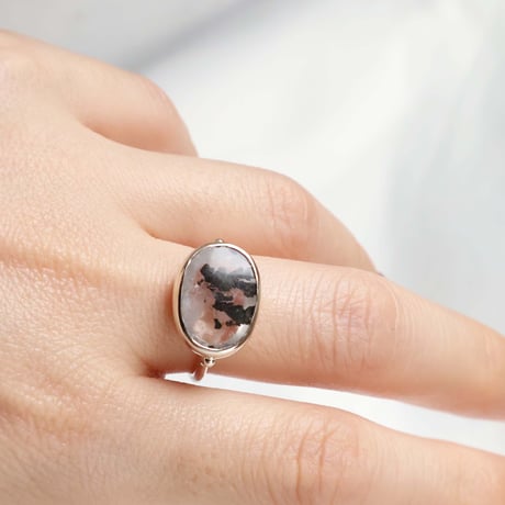 Picture Agate Ring #14