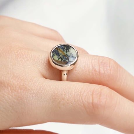 Picture Agate Ring #15