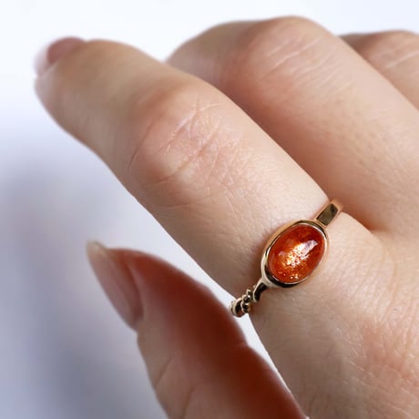 Sunstone Ring #13