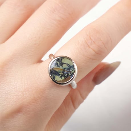 Picture Agate Ring #15