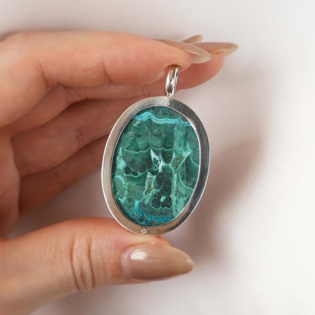 Chrysocolla Malachite Necklace Top