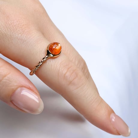 Sunstone Ring #16