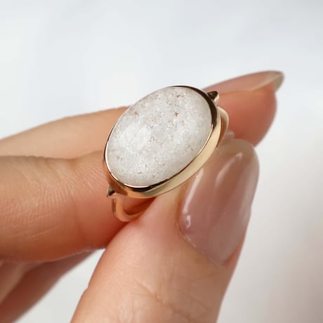 White Garden Quartz Ring