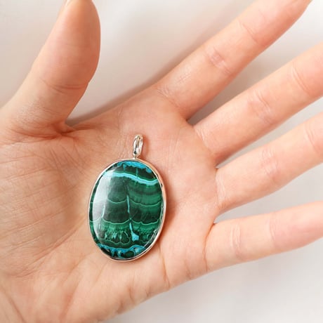 Chrysocolla Malachite Necklace Top