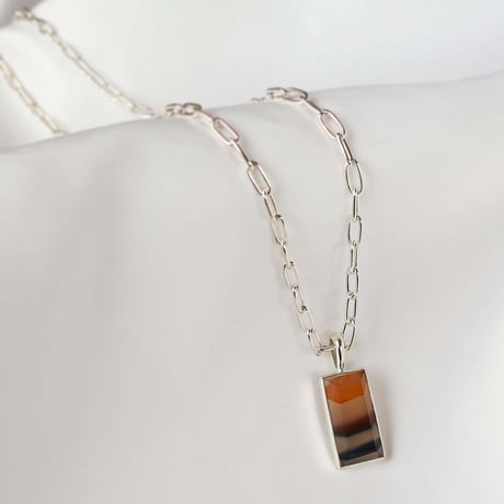 Picture Agate Necklace Top