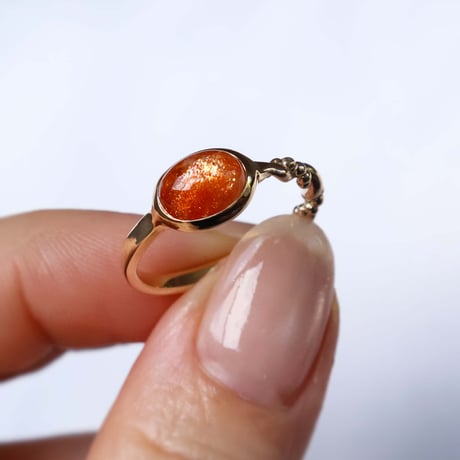 Sunstone Ring #13