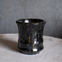Φ9.3×h10.3㎝   鉄釉彩pot  H645