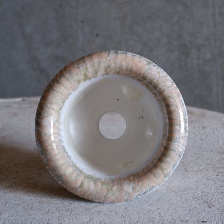 Φ11(in7.3)×h7.3㎝ zircon(pink gray) pot  H688