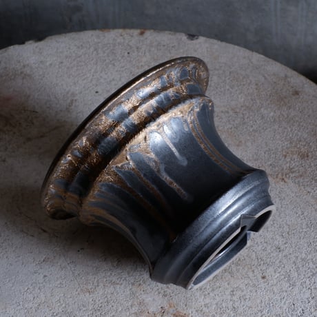 Φ18×h13㎝  燻bronze pot  H768