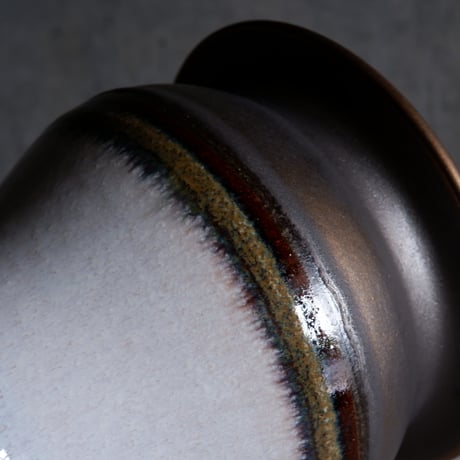 Φ16.2(in12)×h15.3㎝ titan bronze pot  H648