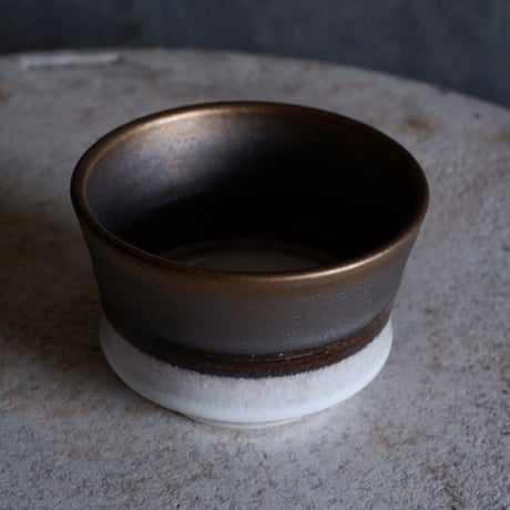 Φ11.5×h8㎝ titan bronze pot  H655