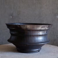 Φ31.2(in29)×h18.8㎝ 燻(brown) pot  H958