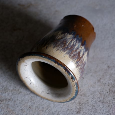 Φ10.8(in6.5)×h13㎝  琥珀beige pot  H586