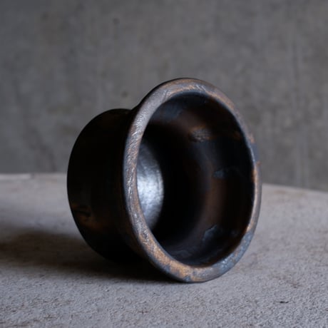 Φ9.5×h6.5㎝  bronze鉄彩 pot  H737