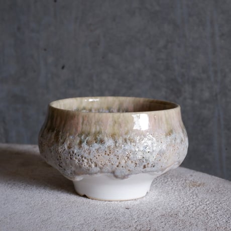 Φ8.5×h5.8㎝ coral pot  H696