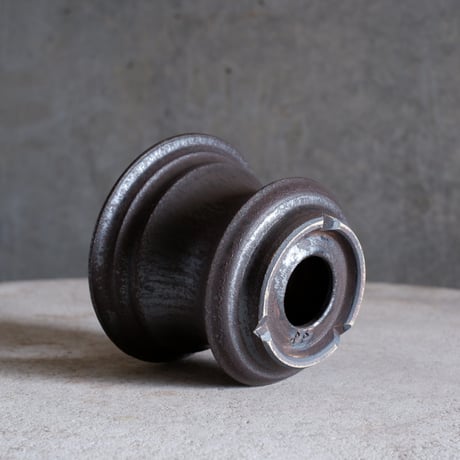 Φ9.5×h7.8㎝ 燻(brown) pot  H972