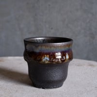 Φ7.8×h7.6㎝ coral verdigris pot  H677