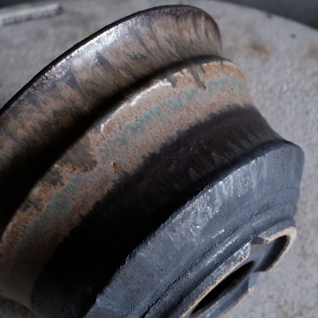Φ19(in16)×h11.2㎝  matte verdigris pot  H603