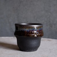 Φ7.8×h7.5㎝ coral verdigris pot  H678