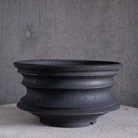 Φ26.5(in24.3)×h14.5㎝ 燻 pot  H976