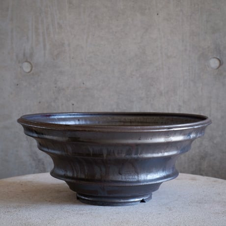 Φ31×h13.3㎝ 燻(brown) pot  H961