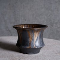 Φ9.7×h7.5㎝  燻bronze pot  H785