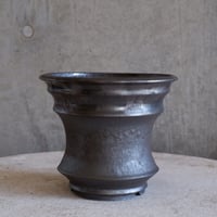 Φ18.2×h16㎝ 燻(brown) pot  H966