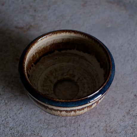 Φ13.5×h7.6㎝  琥珀beige pot  H578