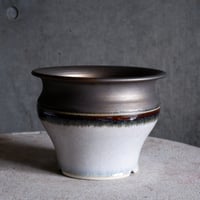 Φ18.5×h13.8㎝ titan bronze pot  H647