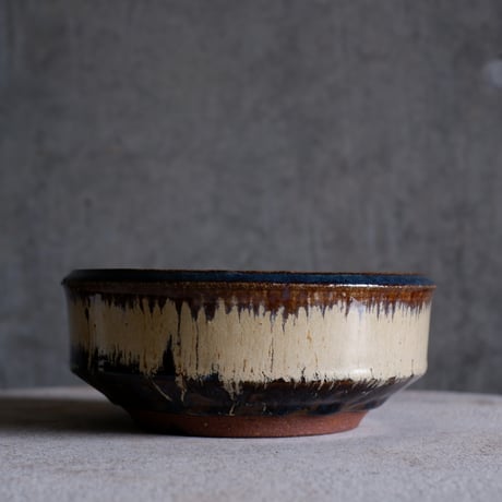Φ18.6×h7.7㎝  琥珀beige pot  H574