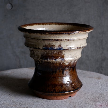 Φ20.7×h19.3㎝  琥珀beige pot  H568