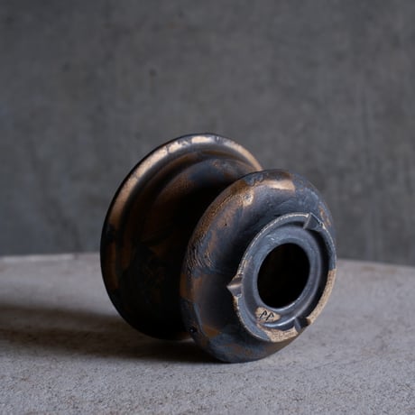 Φ10×h7.5㎝  bronze鉄彩 pot  H730