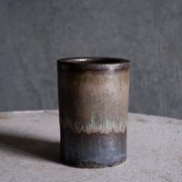 【OUTLET】Φ7.8(in5.7)×h11.2㎝  matte verdigris pot  H619