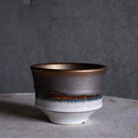 Φ11.5×h8.3㎝ titan bronze pot  H654