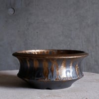 Φ19(in16.7)×h18.7㎝  燻bronze pot  H771