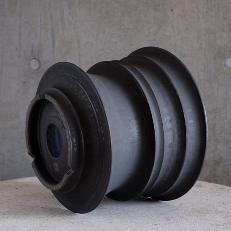 Φ24.3(in22.3)×h20㎝ 燻 pot  H975