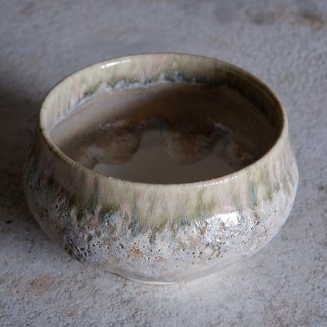 Φ8.5×h5.8㎝ coral pot  H696