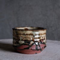 Φ11(in8.8)×h7.7㎝  琥珀beige pot  H594