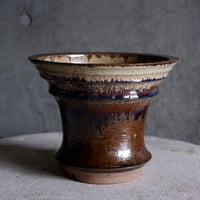 Φ22(in19)×h17.8㎝  琥珀beige pot  H569