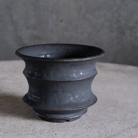 Φ9×h7㎝ 燻 pot  H1001