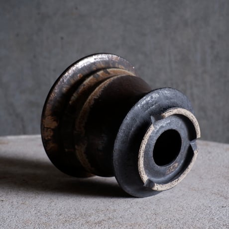 Φ12.5×h11.2㎝  matte verdigris pot  H609