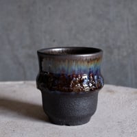 Φ7.8×h8.7㎝ coral verdigris pot  H676