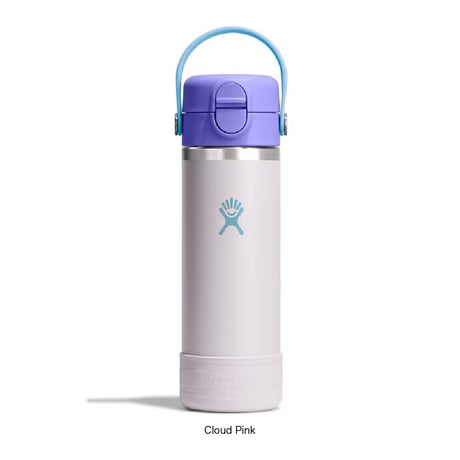 <Hydro Flask>18 oz Kids Wide Mouth Covered Cap/532ml/Cloud Pink/890219