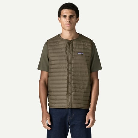 <patagonia>メンズ・ライトウェイト・ダウン・セーター・ベスト/Basin Green/BSNG/31915