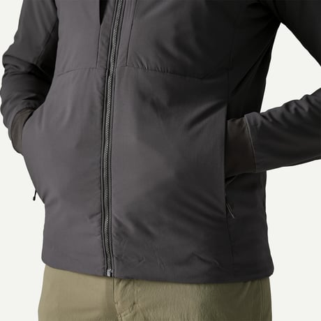 <patagonia>メンズ・ナノエア・ライト・フーディ/Ink Black/INBK/82880