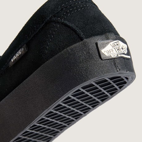 <VANS【ヴァンズ】>スケート ローファー スエード/ BLACK/BLACK/VN000VA6BKA