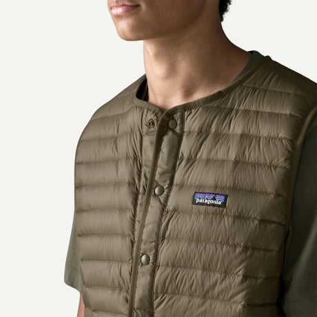 <patagonia>メンズ・ライトウェイト・ダウン・セーター・ベスト/Basin Green/BSNG/31915